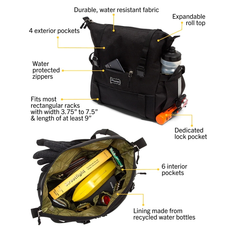 Po Campo Vernon Bike Trunk Bag