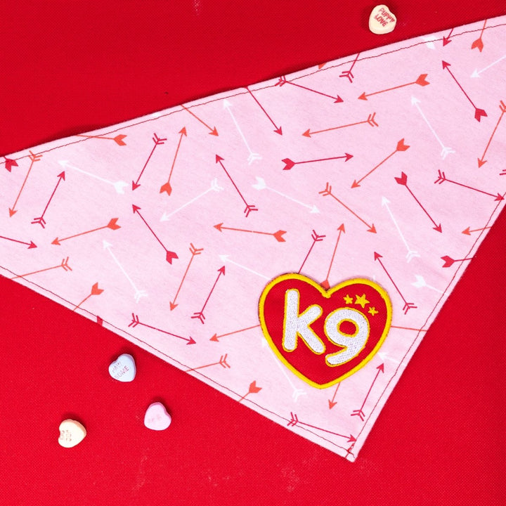 K9 Sport Sack Heart Patch