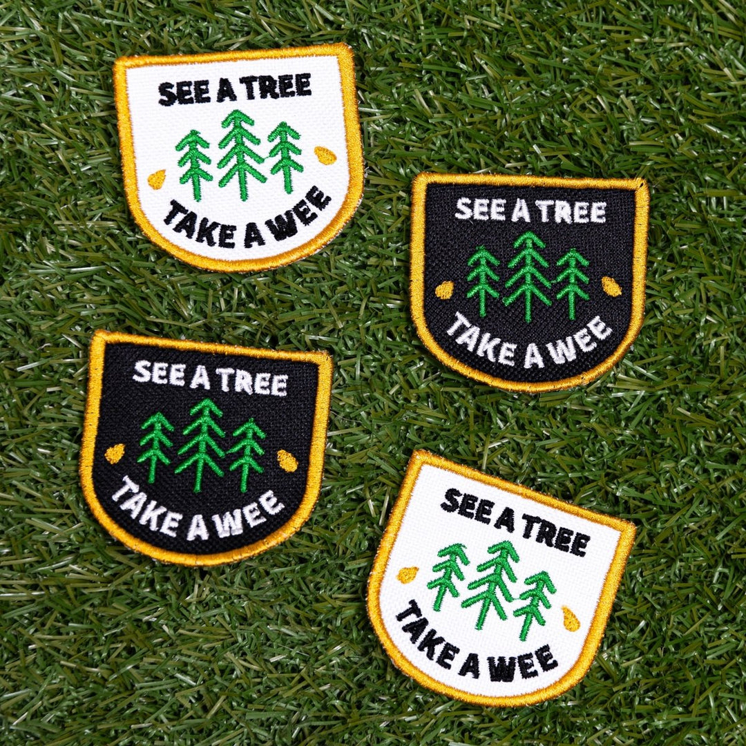K9 Sport Sack See A Tree Take a Wee Arch Patch