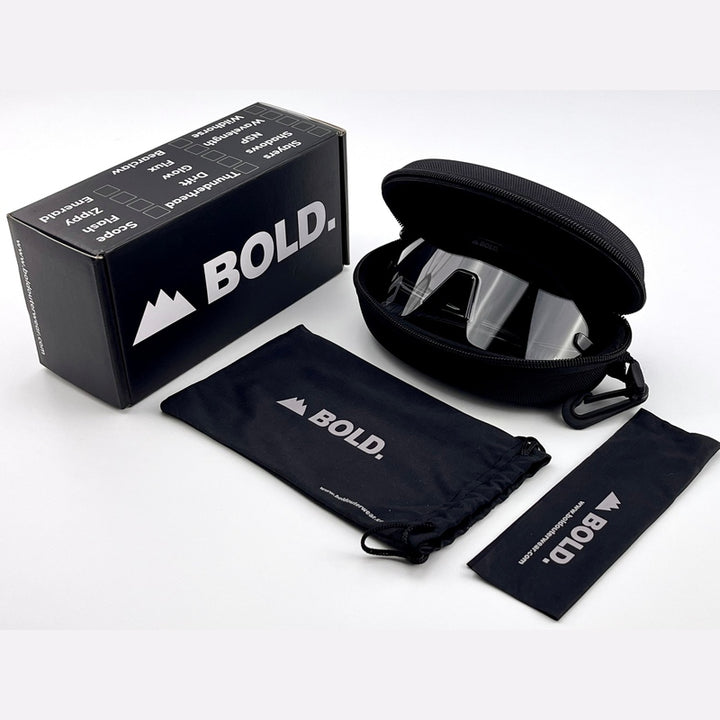 BOLD Emerald Photochromic Sunglasses – MTB, Ski & Lifestyle Eyewear