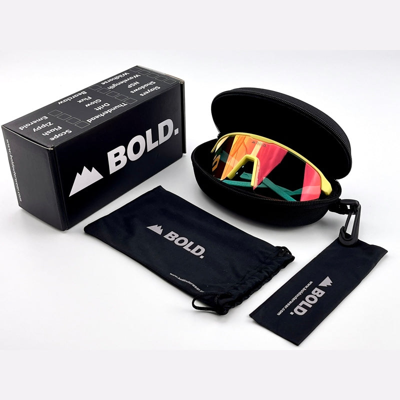 BOLD Flash Photochromic Sunglasses – MTB, Ski & Lifestyle Eyewear