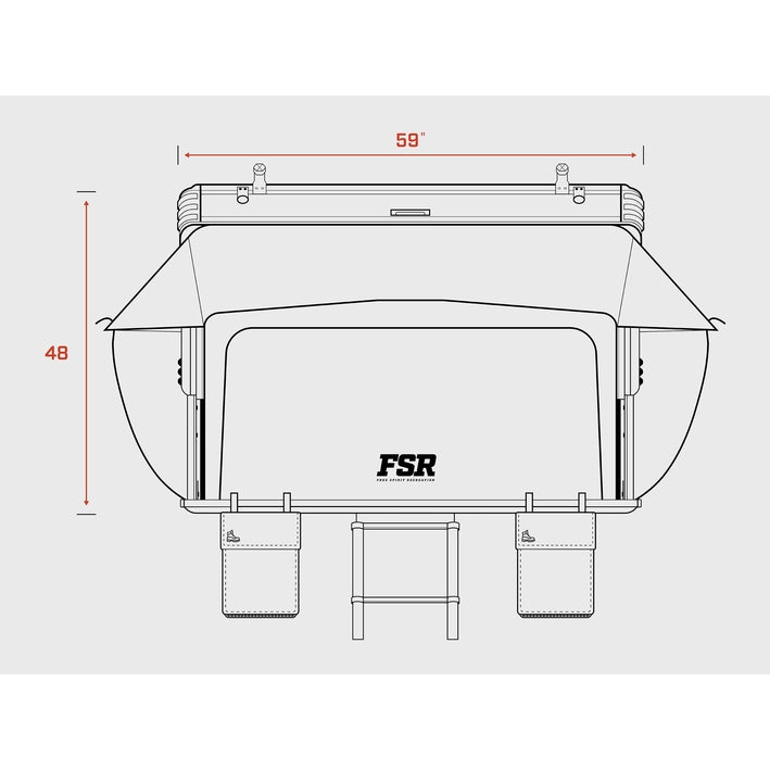 Freespirit Recreation Kali - Rooftop tent
