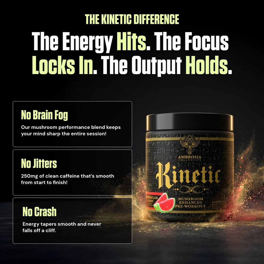 Kinetic™ - Mushroom Enhanced Pre-Workout Supplement