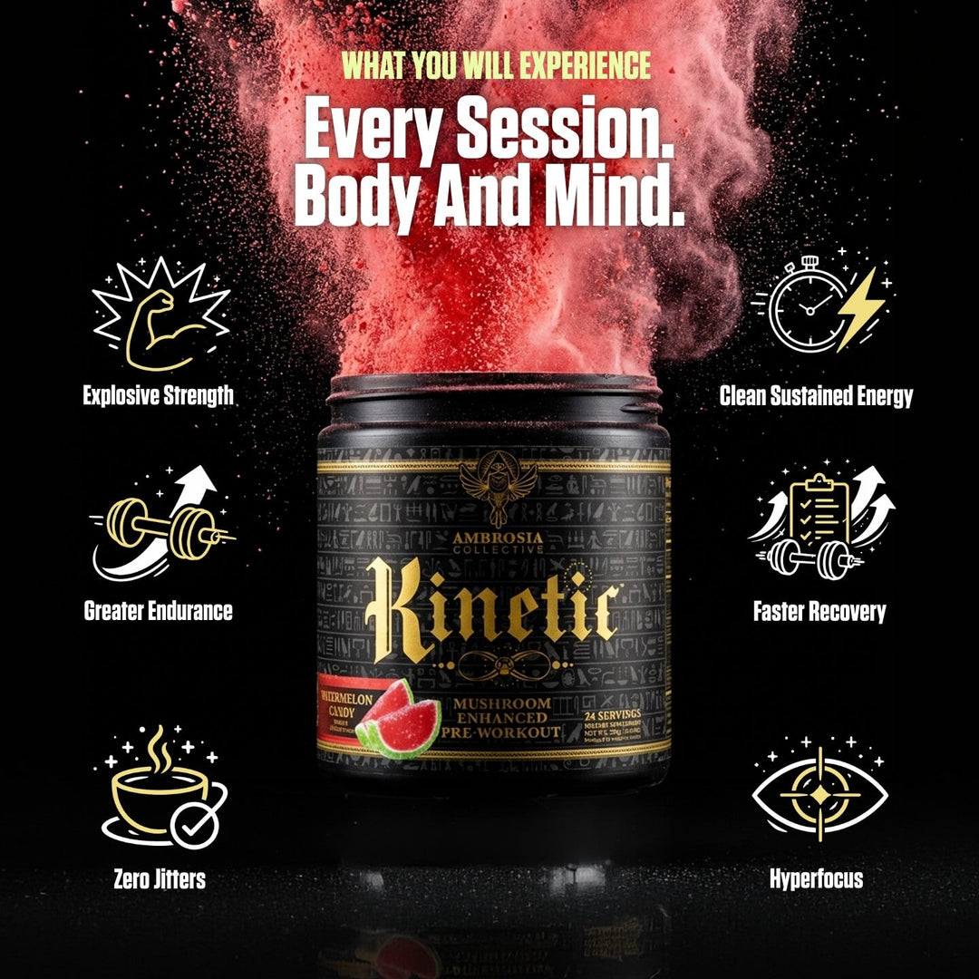 Kinetic™ - Mushroom Enhanced Pre-Workout Supplement