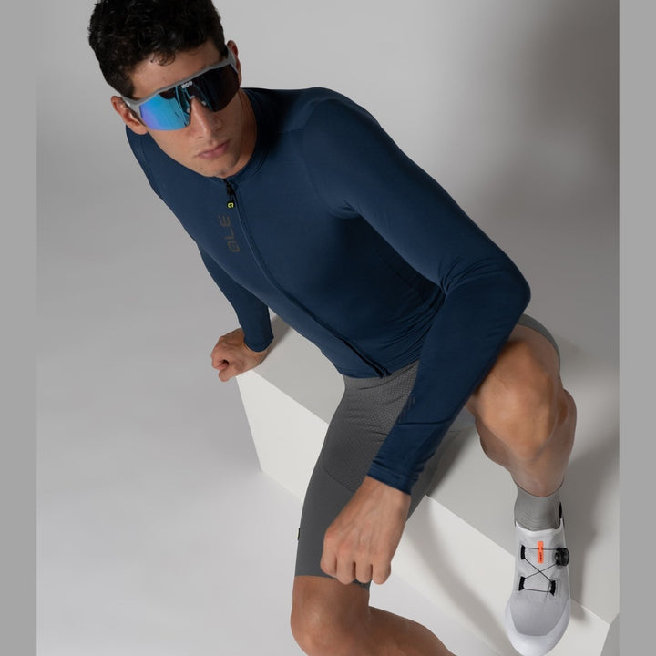 Men's Color Block Long Sleeve Jersey