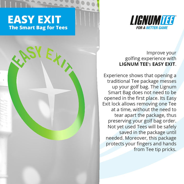 Lignum Classic Golf Tees