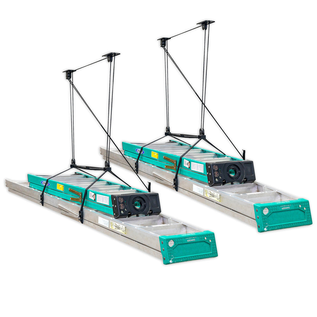 Ladder Hoist Storage for 150 lbs Capacity and 14' Lift