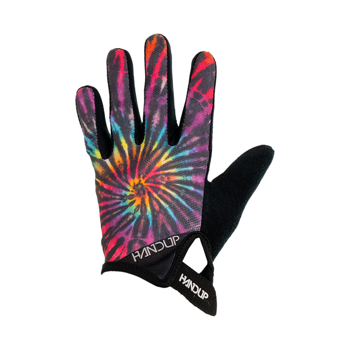 Youth Gloves - Reverse Tie Dye with Unique Design