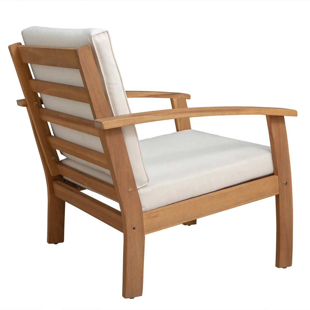 Lio Wooden Armchair - Comfortable & Durable
