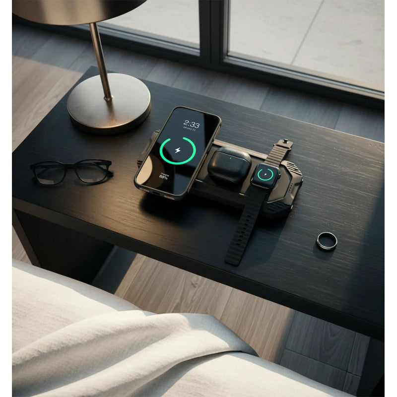 Lion Eclipse 3-in-1 Wireless Charger Hub