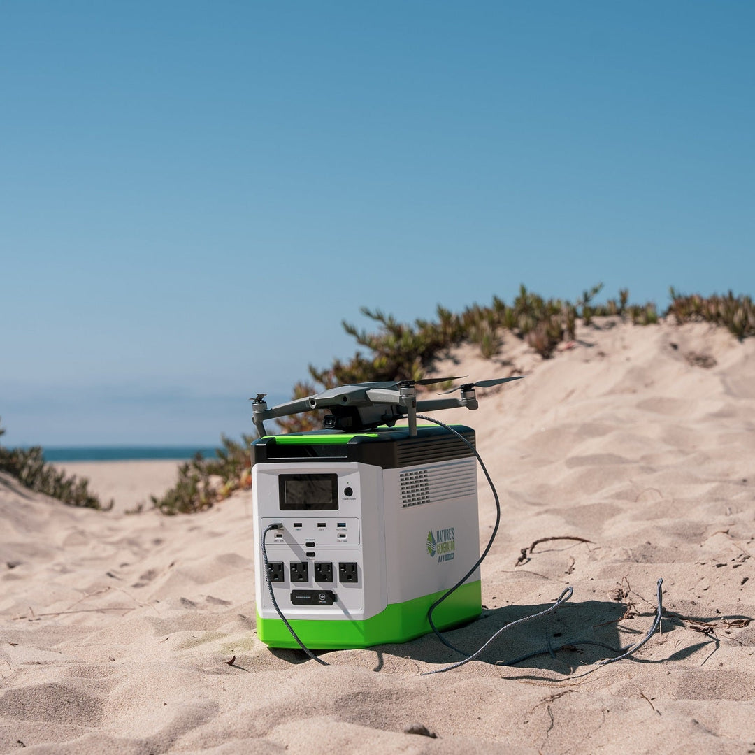 Nature's Generator Lithium Solar Generator Bundle