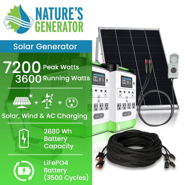 Nature's Generator Lithium Solar Generator