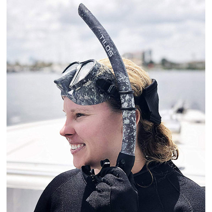 Spawn Camo Snorkel for Freediving and Spearfishing