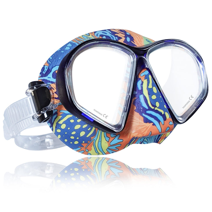 Camo Spearfishing Mask for Underwater Exploration