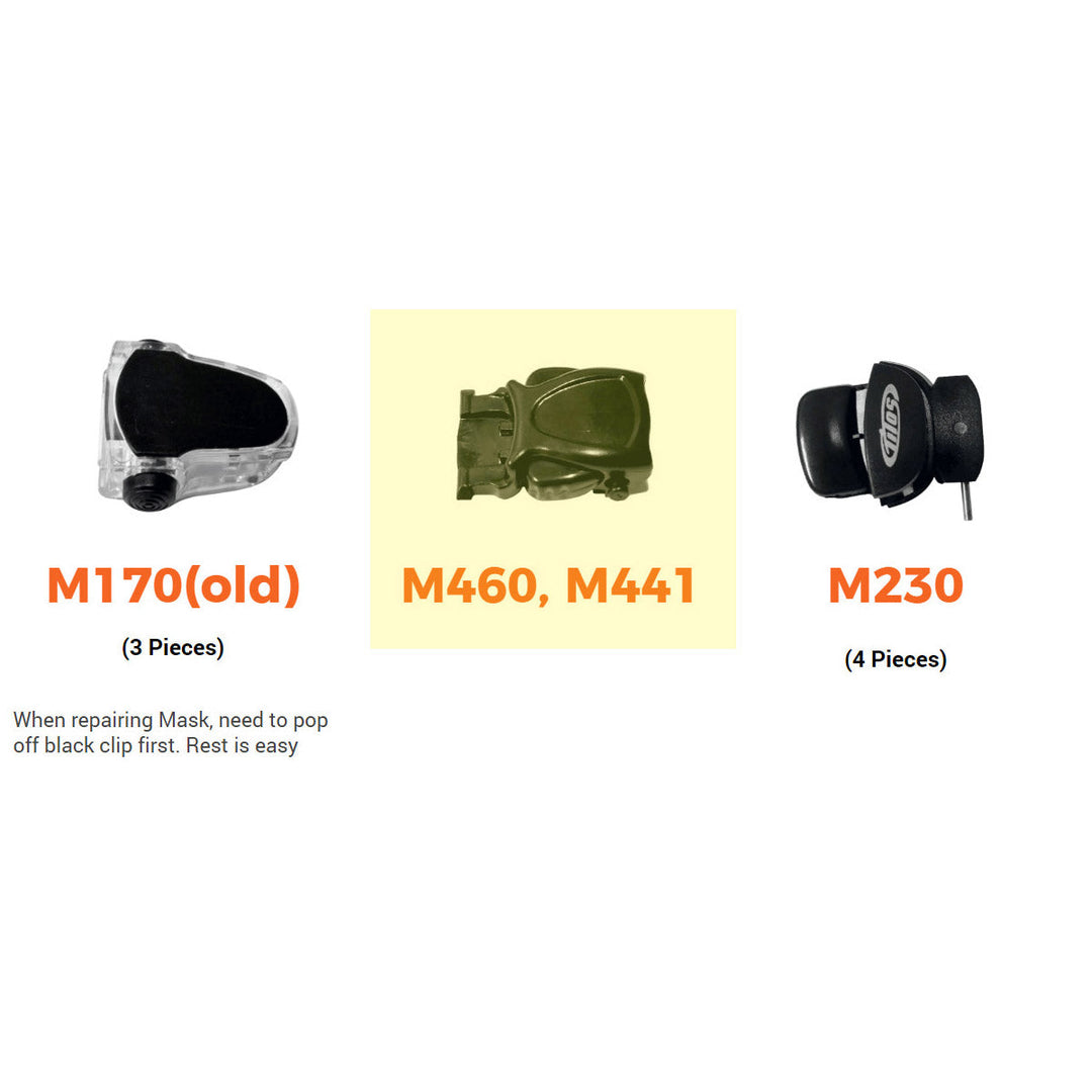 Mask Buckle Replacement for Tilos Masks