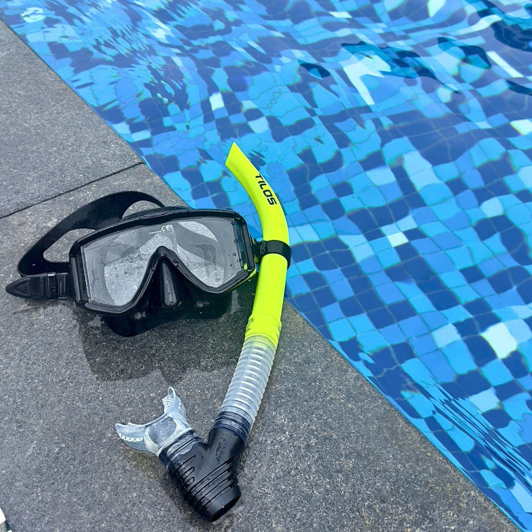 Single Lens Snorkeling Mask for Clear Views