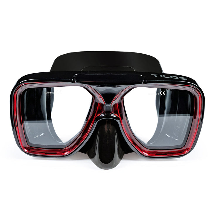 Universal Plus Dive Mask with Prescription Lenses for Diving