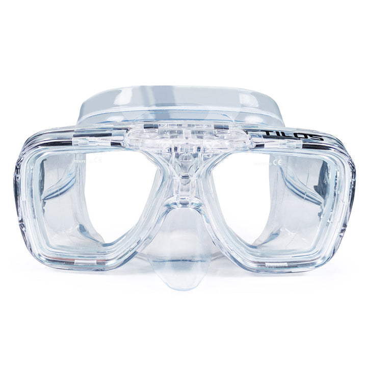 Universal Plus Dive Mask with Prescription Lenses for Diving