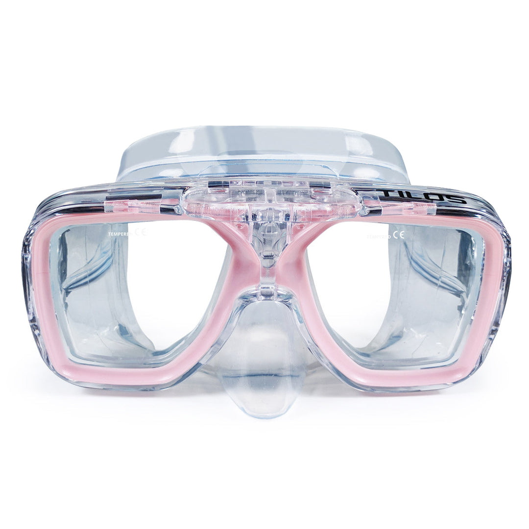 Universal Plus Dive Mask with Prescription Lenses for Diving