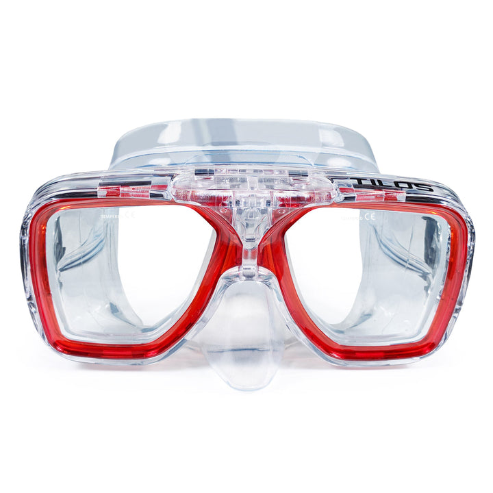 Universal Plus Dive Mask with Prescription Lenses for Diving