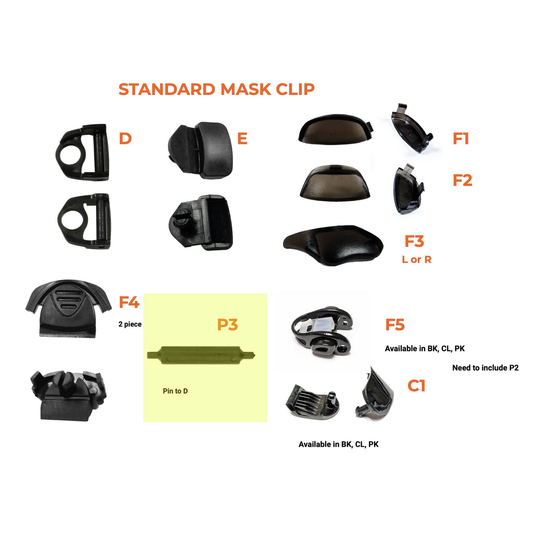 Mask Buckle Replacement for Tilos Masks