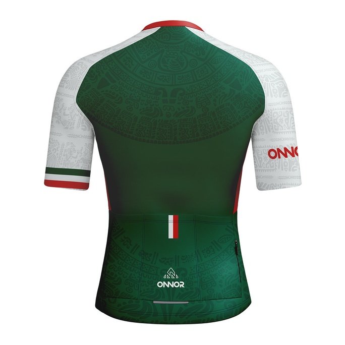 Onnor Sport Men's Mexico 2023 Elite Cycling Jersey Short Sleeve
