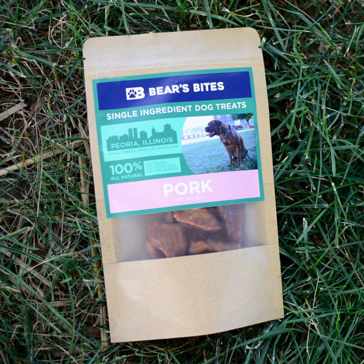 Single Ingredient, Dehydrated Pork Loin Dog Treats