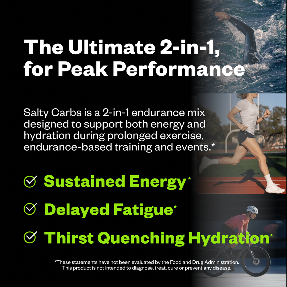 RNWY Salty Carbs® - Carbohydrate Electrolyte Supplement