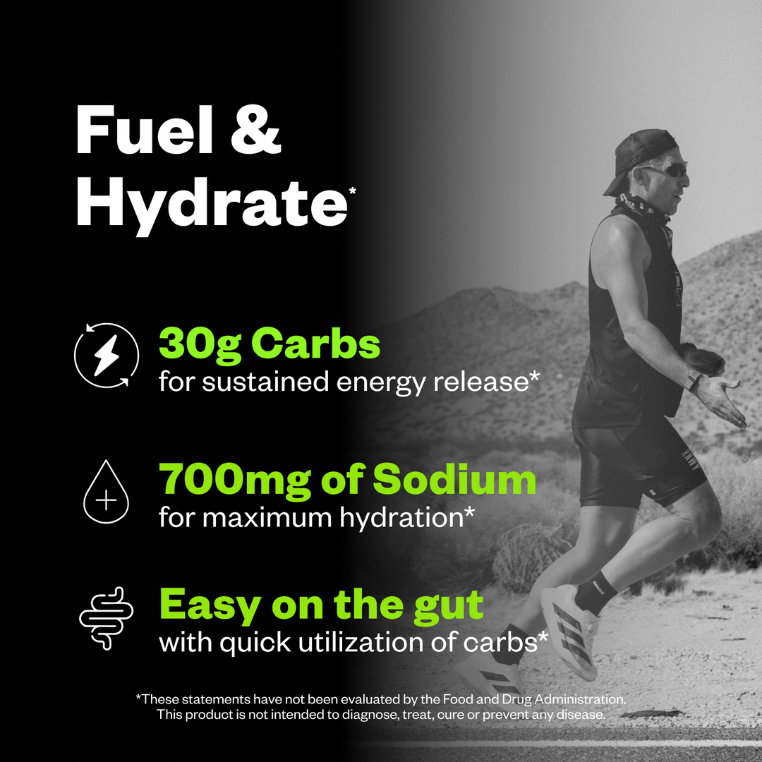 RNWY Salty Carbs® - Carbohydrate Electrolyte Supplement