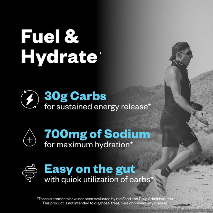 RNWY Salty Carbs® - Carbohydrate Electrolyte Supplement