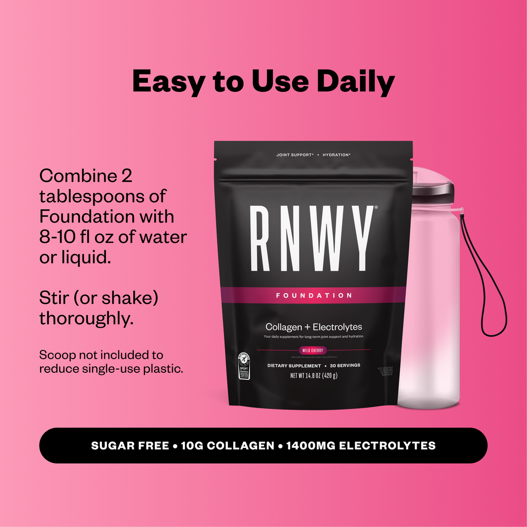 RNWY Foundation® - Collagen for Runners Recovery