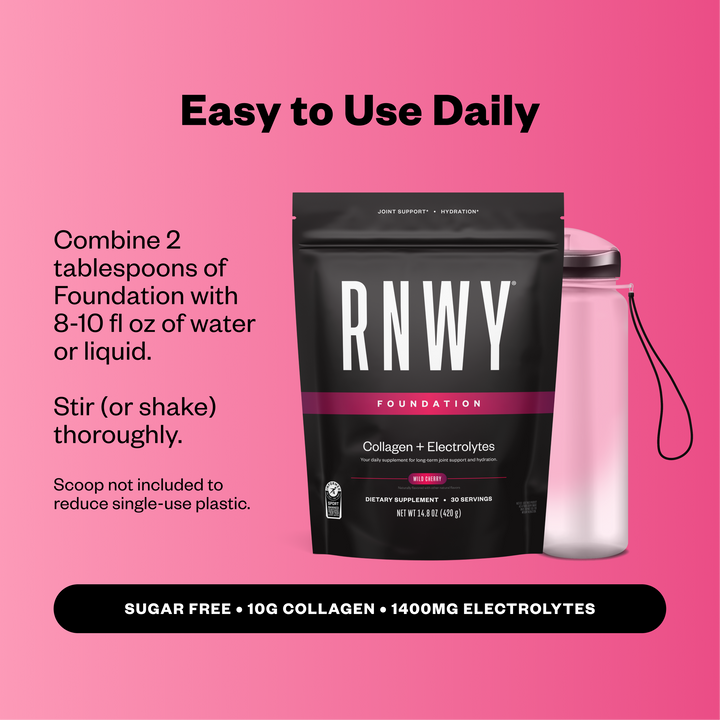 RNWY Foundation® - Collagen for Runners Recovery