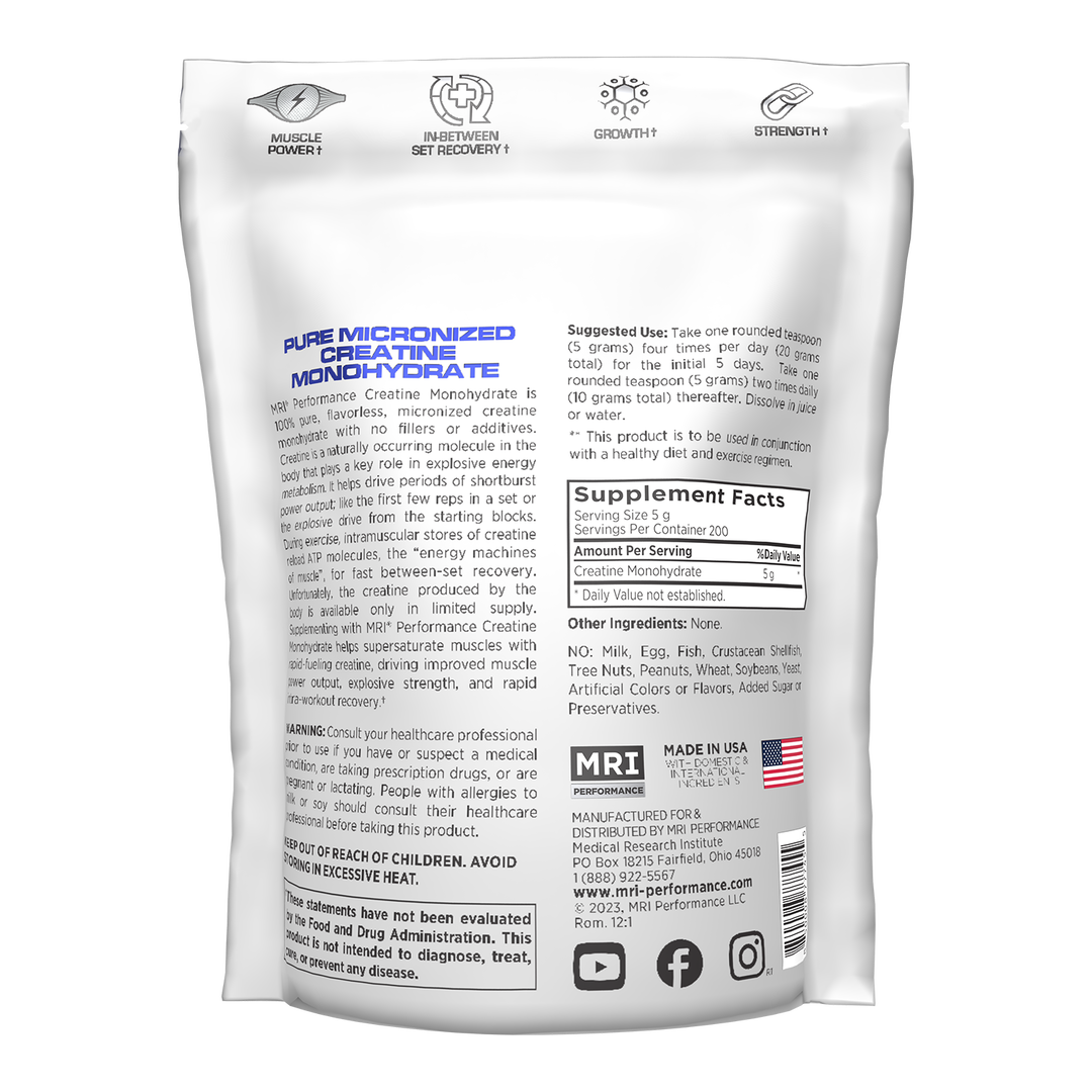 MRI Performance Micronized Creatine Monohydrate