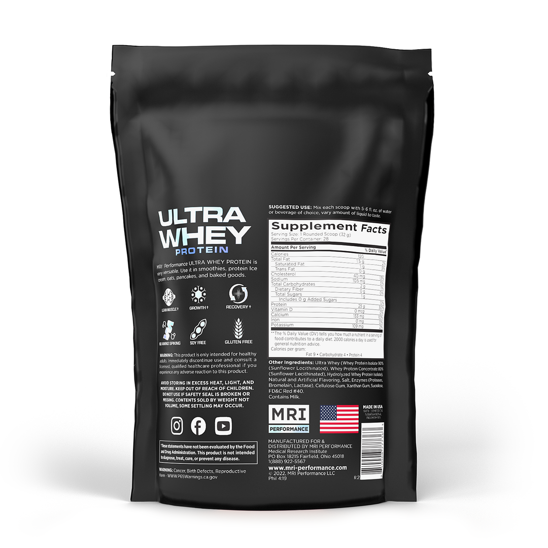 MRI Performance Ultra Whey Protein 2lb