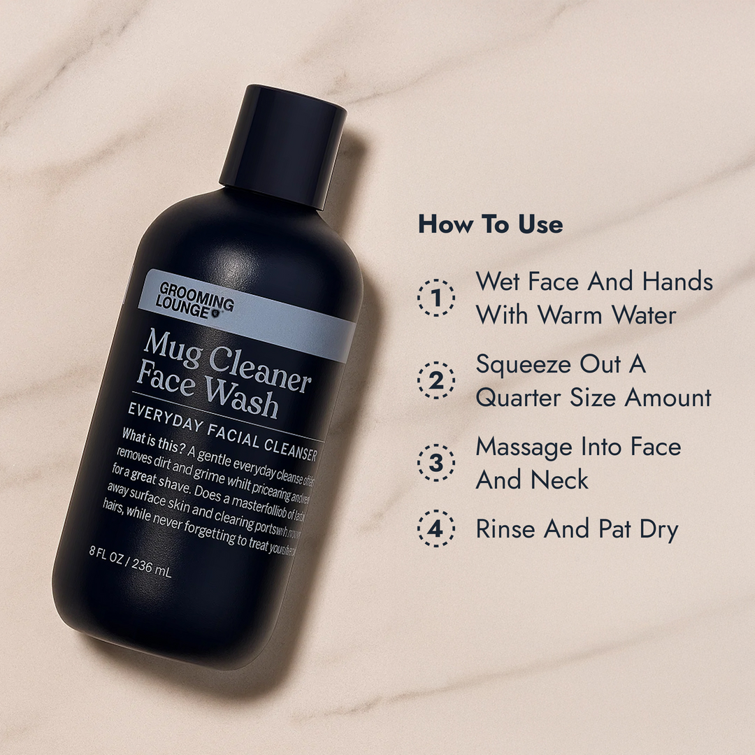 Grooming Lounge Mug Trio Skincare Kit Save $23