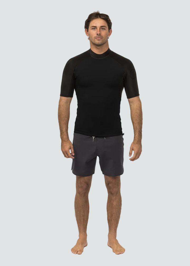 1mm Short Sleeve Wetsuit Jacket for Warm Waters