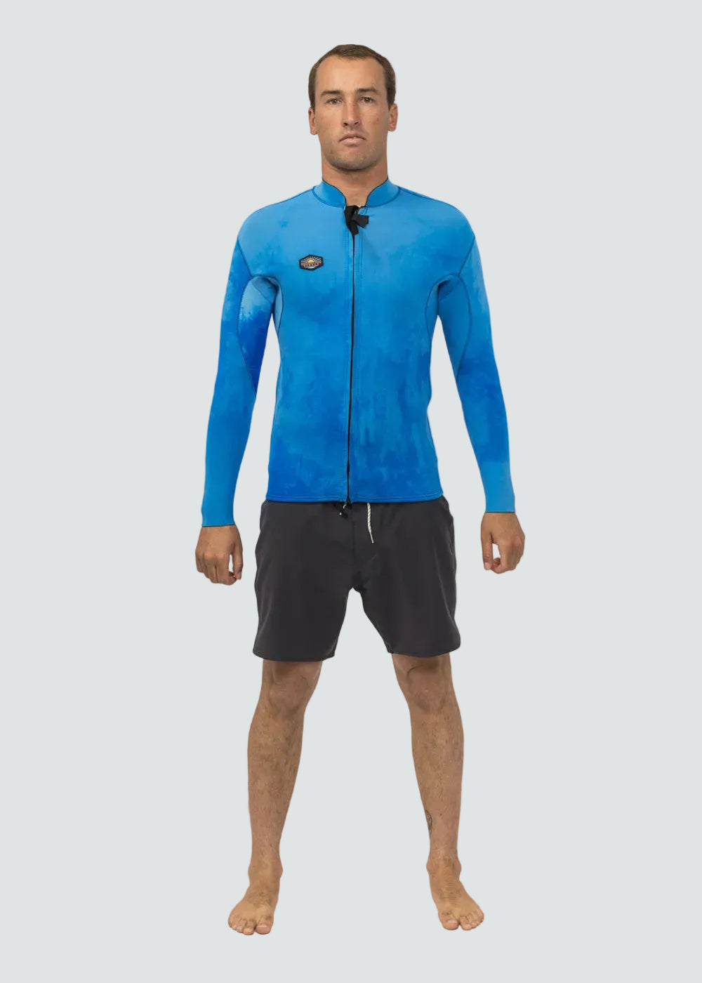 2mm Front Zip Wetsuit Jacket for Cool Water Surfing