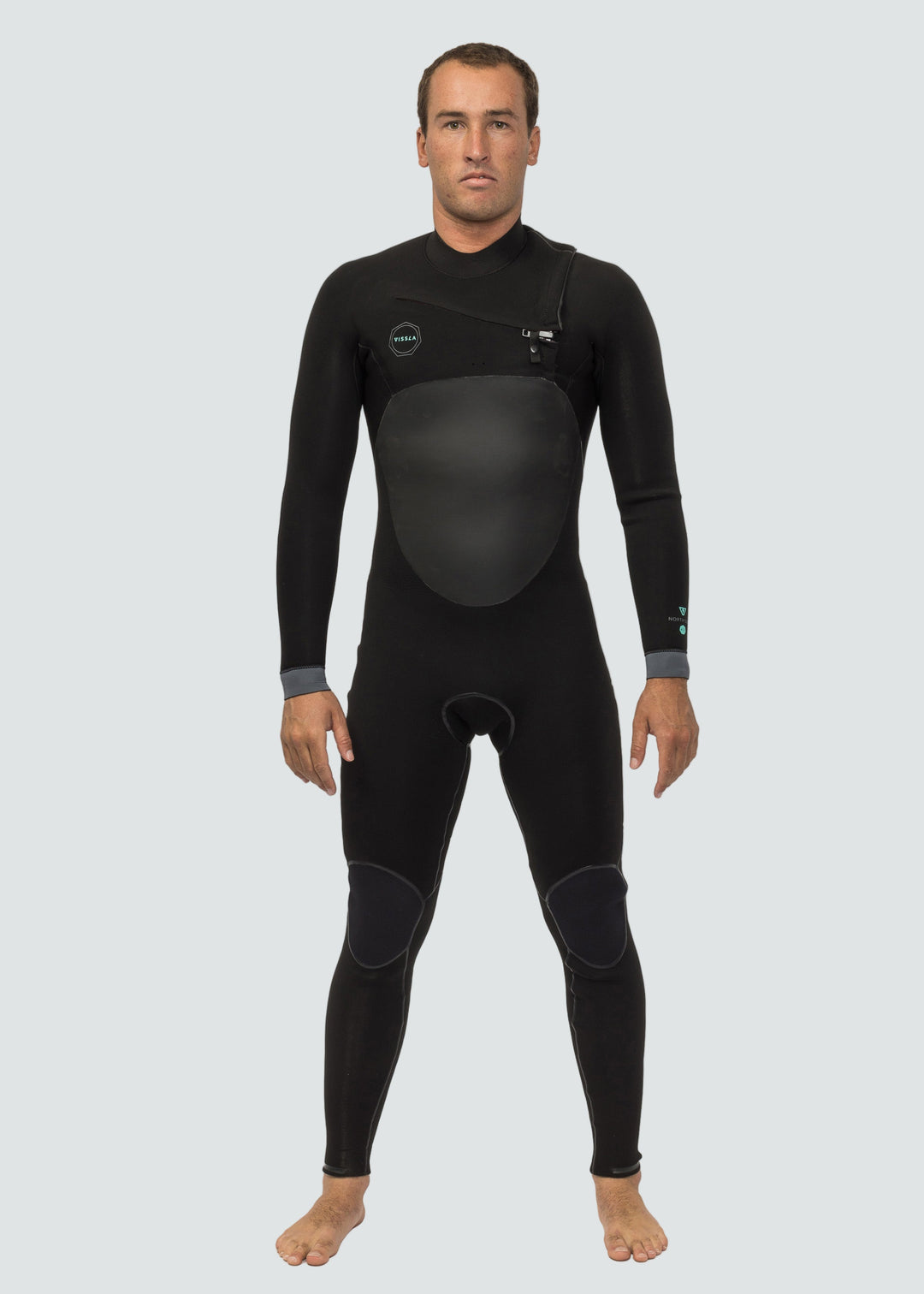 North Seas 4-3 Full Chest Zip Wetsuit for Cold Water