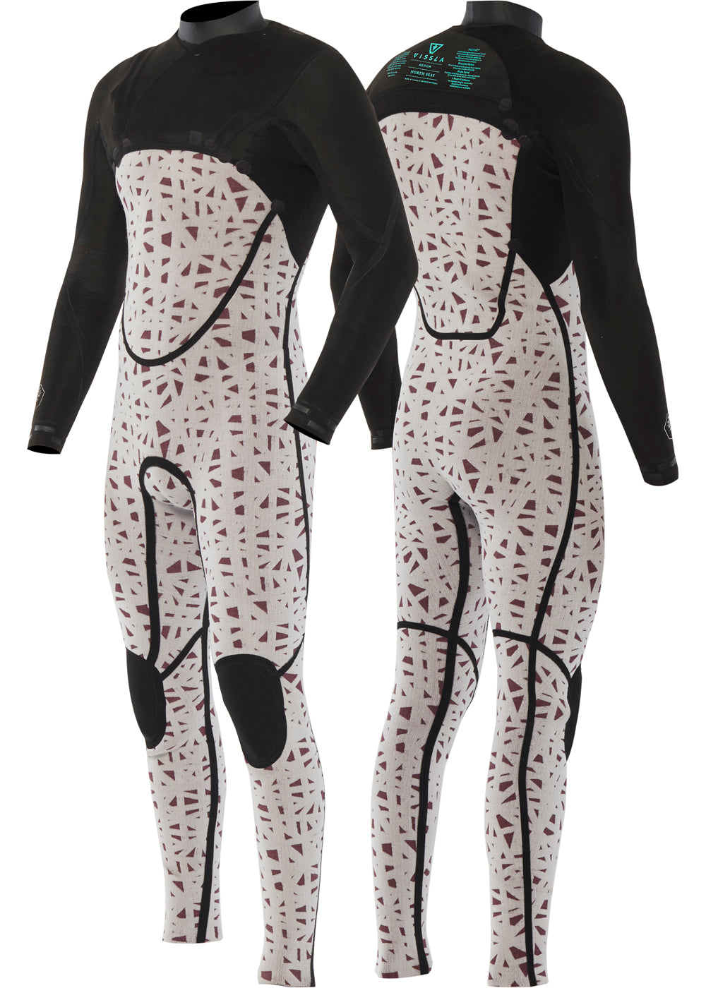 North Seas 4-3 Full Chest Zip Wetsuit for Cold Water