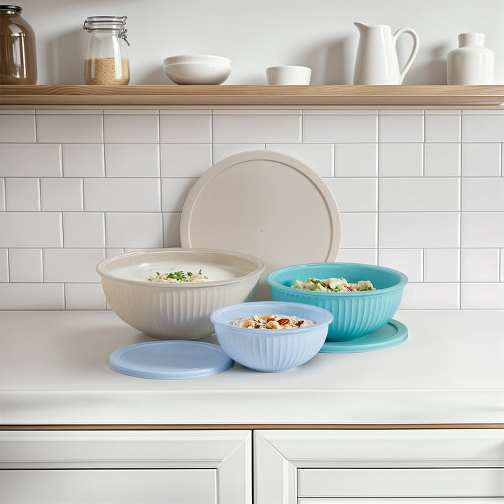 Rainbowl Glass Mixing Set Set of 3