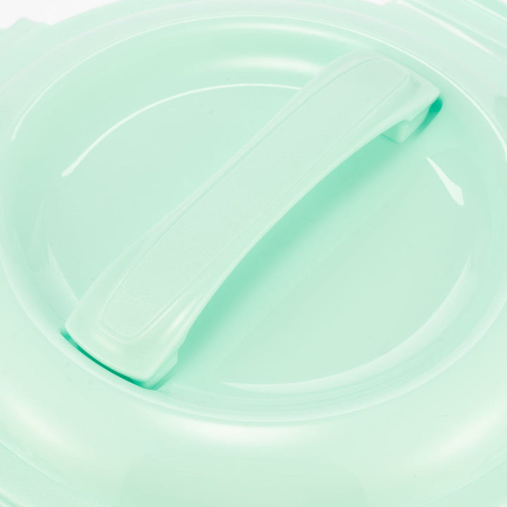 Borosilicate Glass Mixing Bowl Set- Diamond Blue W/ Handle