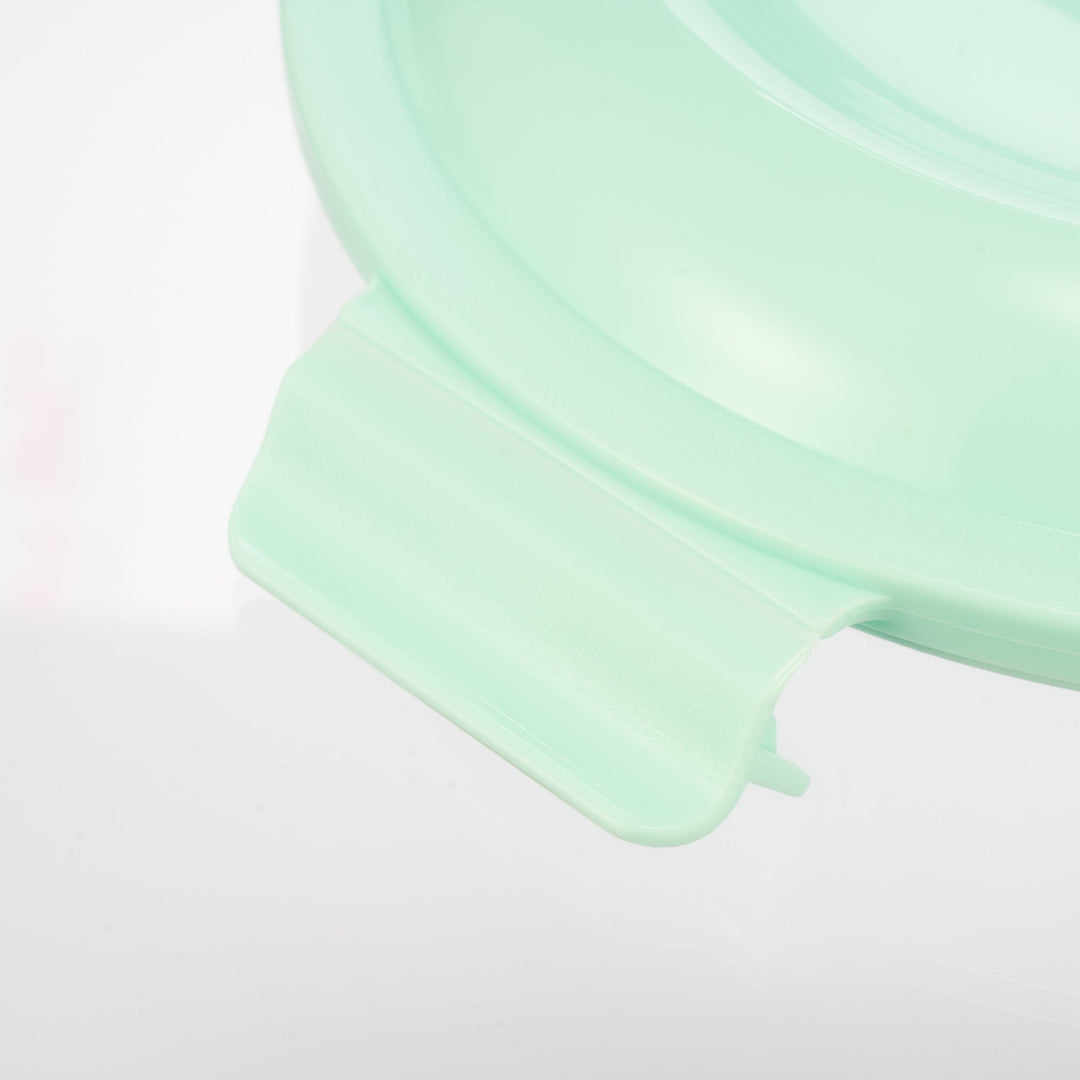 Borosilicate Glass Mixing Bowl Set- Diamond Blue W/ Handle