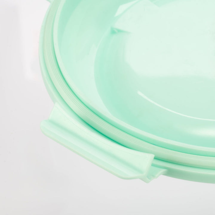 Borosilicate Glass Mixing Bowl Set- Diamond Blue W/ Handle