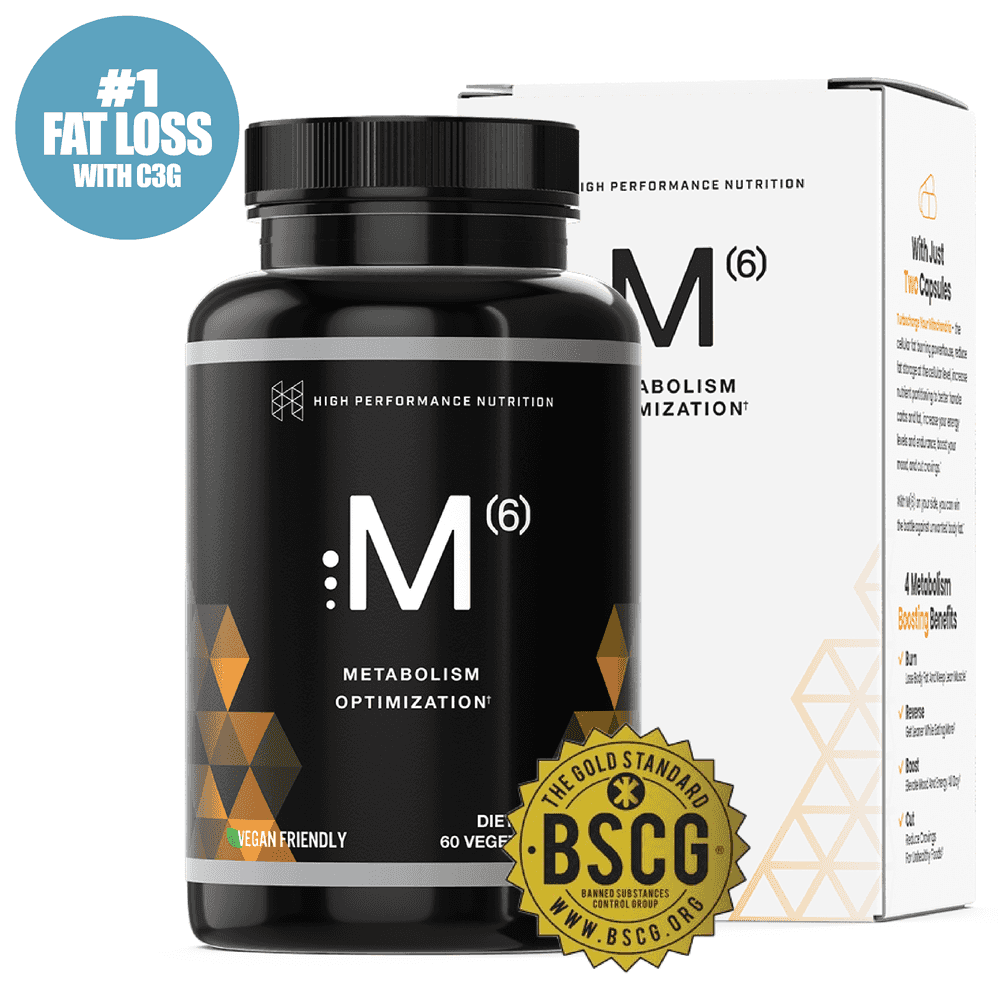 M 6 Metabolism Optimization Supplement for Weight Loss