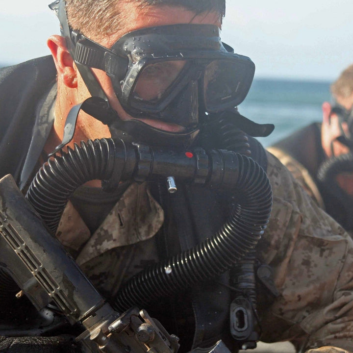 ATACLETE Twin Lens Dive Mask & Snorkel Combo