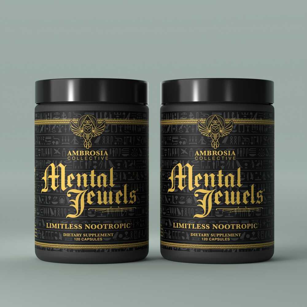 Mental Jewels® - Cognitive Supplement Capsules