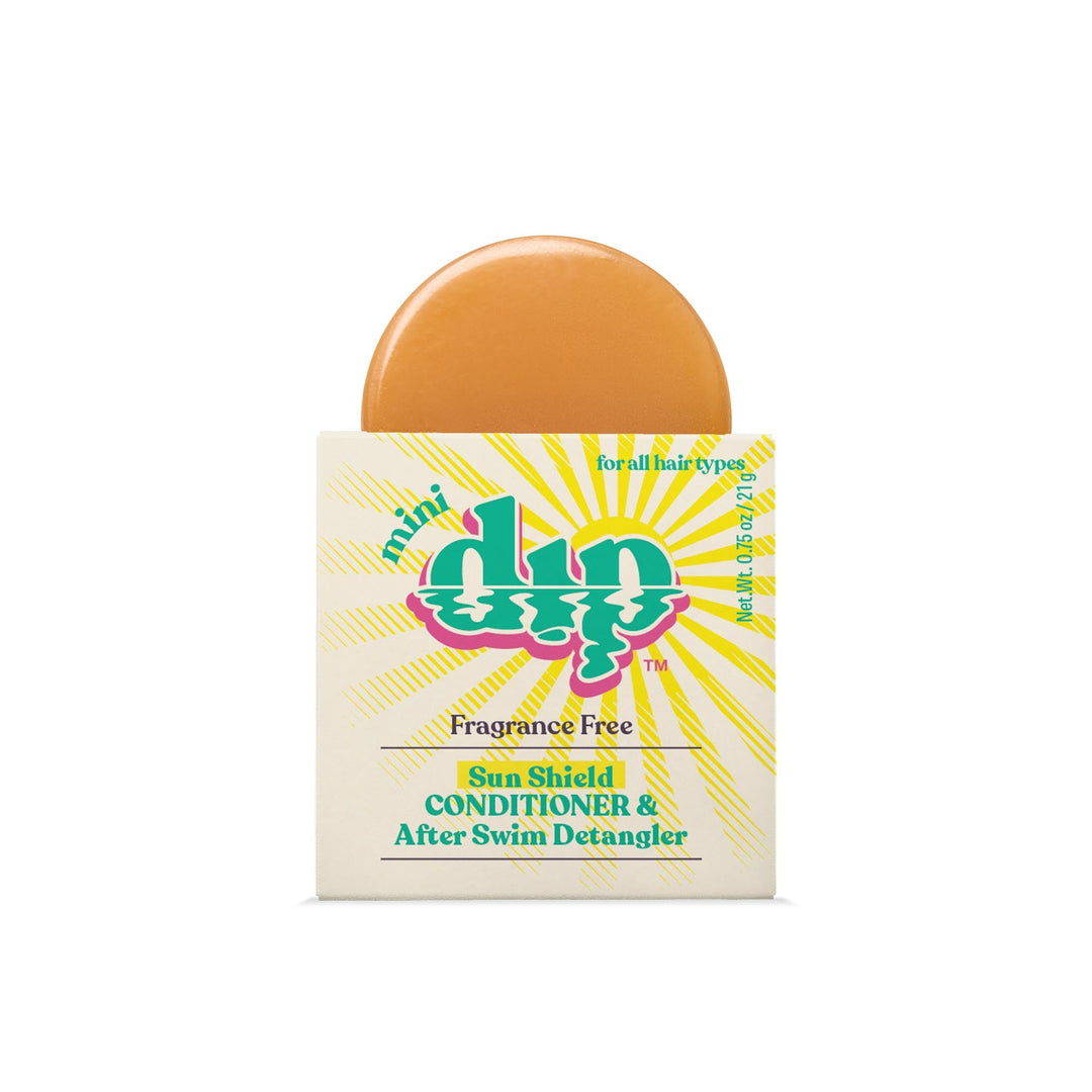 Mini Dip Sun Shield: Conditioner Bar & After Swim Detangler Fragrance Free