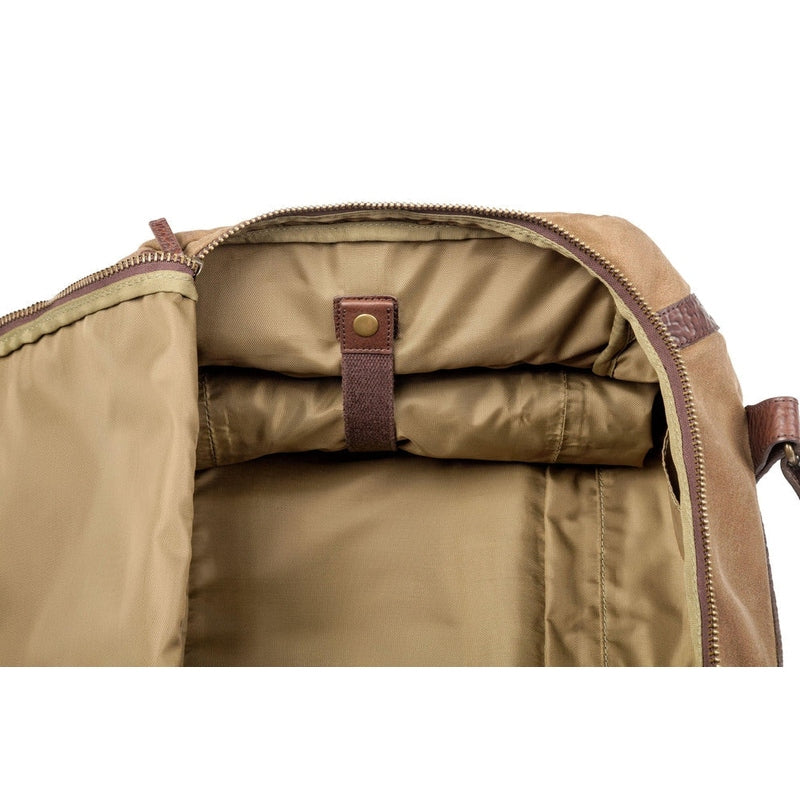 Campaign Waxed Canvas Large Duffle Bag