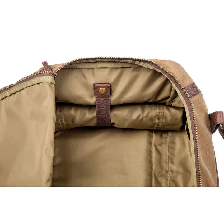 Campaign Waxed Canvas Large Duffle Bag