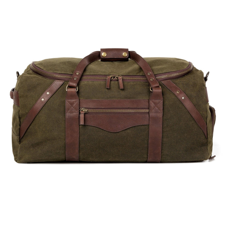 Campaign Waxed Canvas Large Duffle Bag